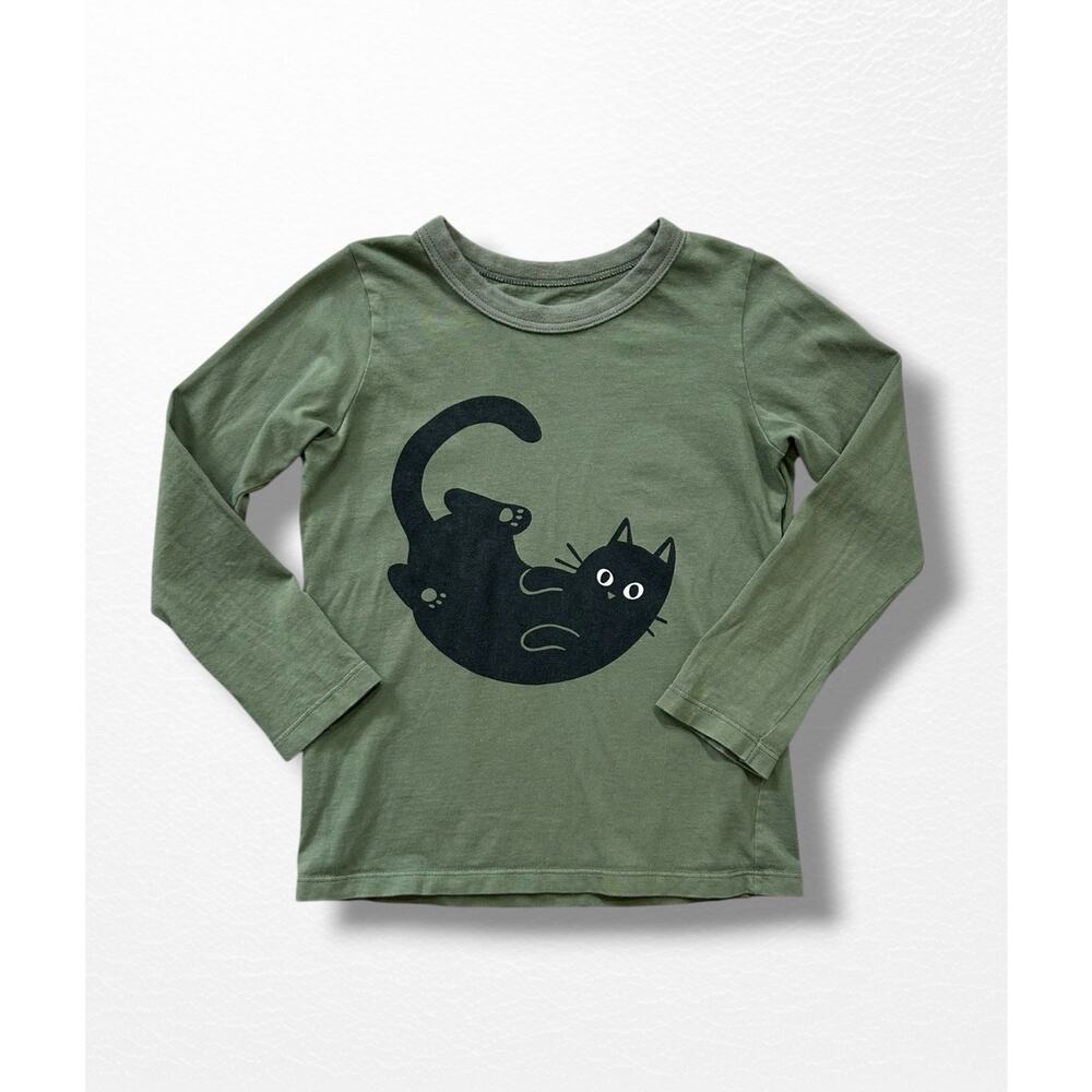 Winter Water Factory Organic Cat Shirt, Size 6